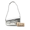 Gucci Metallic Textured Calfskin Asymmetric Horsebit 1955 Shoulder Bag Secondhand