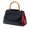 Gucci Small Calfskin Bamboo Web Nymphaea Satchel Secondhand