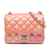 Chanel Mini Square Iridescent Calfskin Flap Secondhand