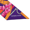 Hermès Grand Manege Fleuri Silk Twilly Scarf Secondhand
