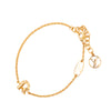 Louis Vuitton Gold Plated LV and Me R Bracelet Secondhand