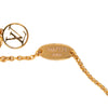 Louis Vuitton Gold Plated LV and Me R Bracelet Secondhand