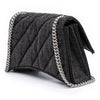 Balenciaga XS Denim Crush Chain Crossbody Secondhand