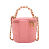 Chanel Quilted Lambskin Afternoon Tea Vanity Case with Chain Secondhand