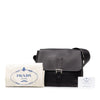 Prada Calfskin Buckle Messenger Bag Secondhand
