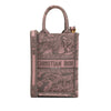Dior Mini Toile de Jouy Vertical Book Tote Secondhand