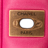 Chanel Mini Square Classic Chevron Lambskin Single Flap Secondhand