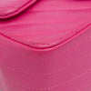 Chanel Mini Square Classic Chevron Lambskin Single Flap Secondhand