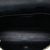 Chanel CC Patent Striped Flap Clutch with Chain Secondhand