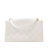 Chanel Medium Quilted Calfskin Logo Enchained Flap Secondhand