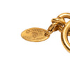 Chanel Gold Plated Quilted CC Pendant Necklace Secondhand
