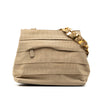 Ferragamo Nylon Tiered Grosgrain Shouder Bag Secondhand