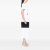 Saint Laurent Croc Embossed Leather Monogram Document Holder Secondhand