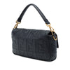 Fendi Zucca Embossed Leather Baguette Satchel Secondhand