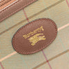 Secondhand Burberry Vintage Check Canvas Wristlet Clutch