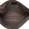 Bottega Veneta Metallic Leather Intrecciato Clutch Secondhand