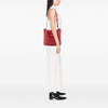 Prada Vitello Daino Side Zip Shopper Tote Secondhand
