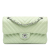 Chanel Small Classic Chevron Lambskin Double Flap Secondhand