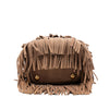 Saint Laurent Small Suede Emmanuelle Fringe Bucket Bag Secondhand