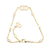 Dior Gold Plated Crystal and Faux Pearl Clair D Lune Bracelet Secondhand