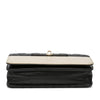 Chanel Paris in Rome CC Bicolor Quilted Lambskin Wallet On Chain Secondhand