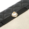 Chanel Paris in Rome CC Bicolor Quilted Lambskin Wallet On Chain Secondhand