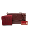 Cartier Leather Must De Cartier Crossbody Secondhand