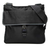 Prada Saffiano Trimmed Tessuto Zip Top Crossbody Secondhand