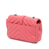 Secondhand Saint Laurent Baby Grained Calfskin Chevron Classic Monogram Chain Bag
