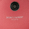 Secondhand Saint Laurent Baby Grained Calfskin Chevron Classic Monogram Chain Bag