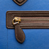 Celine Micro Tricolor Leather Luggage Tote Secondhand