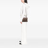 Saint Laurent Medium Quilted Chevron Sheepskin College Satchel Secondhand