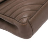 Saint Laurent Medium Quilted Chevron Sheepskin College Satchel Secondhand