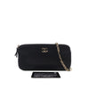 Chanel CC Calfskin Double Zip Wallet On Chain Secondhand