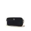 Chanel CC Calfskin Double Zip Wallet On Chain Secondhand
