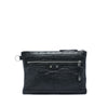 Balenciaga Lambskin Motocross Classic Clip Clutch M Secondhand