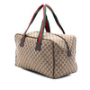 Gucci GG Canvas Web Duffle Bag Secondhand