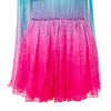 Secondhand Alberta Ferretti Ombré Mini Dress - '10s