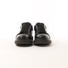 Alexander McQueen Runway Glitter-Heeled Leather Platform Trainers in Black, Size 39 EU Secondhand