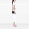 Chanel Mini Rectangular Classic Chevron Crumpled Patent So Black Single Flap Secondhand