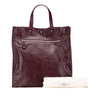 Valentino Leather Rockstud Turnlock Tote Secondhand