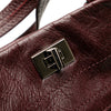 Valentino Leather Rockstud Turnlock Tote Secondhand