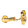 Chanel Gold Plated CC Clip On Earrings Secondhand