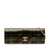 Chanel Paris Moscou Vinyl Moujik Clutch with Chain Secondhand