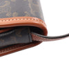 Celine Mini Triomphe Coated Canvas Besace Crossbody Secondhand