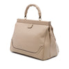 Gucci Medium Calfskin Bold Bamboo Top Handle Bag Secondhand