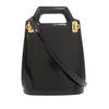 Ferragamo Mini Brushed Calfskin Gancini North South Wanda Top Handle Bag Secondhand