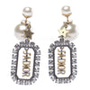 Dior Jadior Tribal Earrings Secondhand
