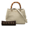 Secondhand Gucci Mini Calfskin Bamboo Shopper Satchel