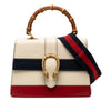 Secondhand Gucci Medium Leather Bamboo Dionysus Web Satchel
